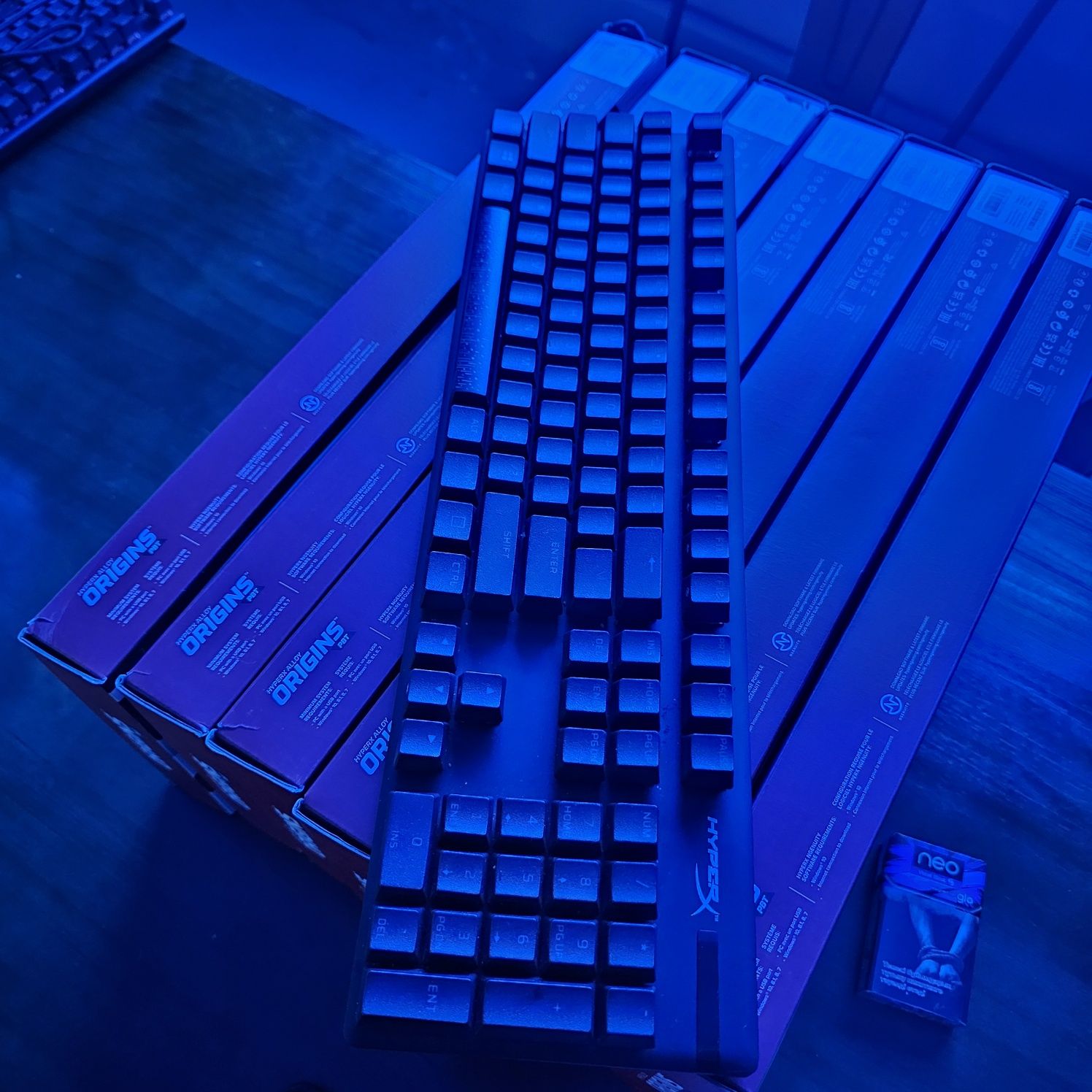 Клавиатура HyperX Alloy Origins черный