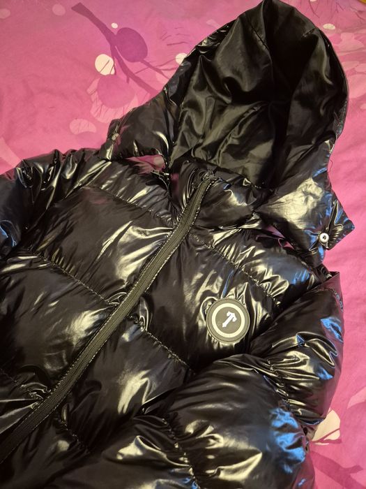 Geaca Trapstar negru licios Marime M