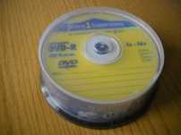 Продавам нови, неразпечатани, записваеми  DVD-R дискове
