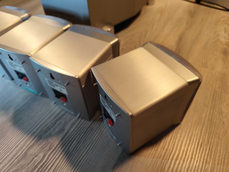 Boxe difuzoare cu subwoofer 5.1 5+1 Normadie 8ohm sateliti aluminiu