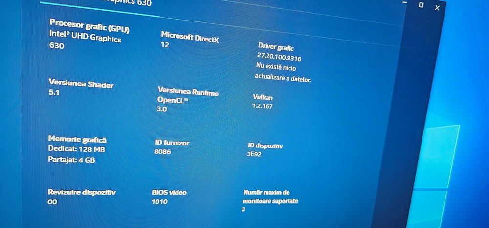 Sistem All-in-One Lenovo IdeaPad cu procesor Intel® Core™ i5-8400T