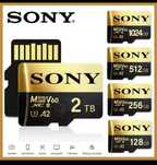 Card Memorie 2TB, 1TB, 512GB, SONY GOLD PREMIUM UltraRapid 4K,
