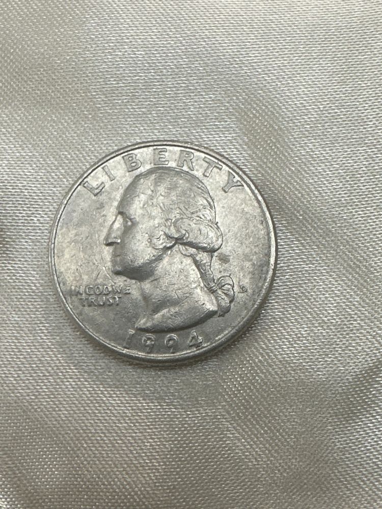 Moneda rara quarter dollar 1994