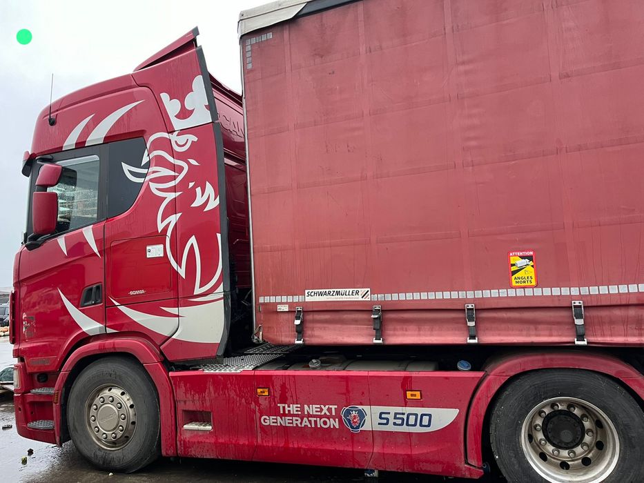 Vand Scania S500 An 2018 + Semiremorca 2017