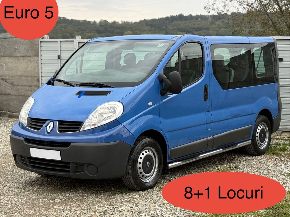 Renault Trafic 9 Locuri - 2012 - 2.0 DCI - Euro 5 - 8+1  Locuri - A/C