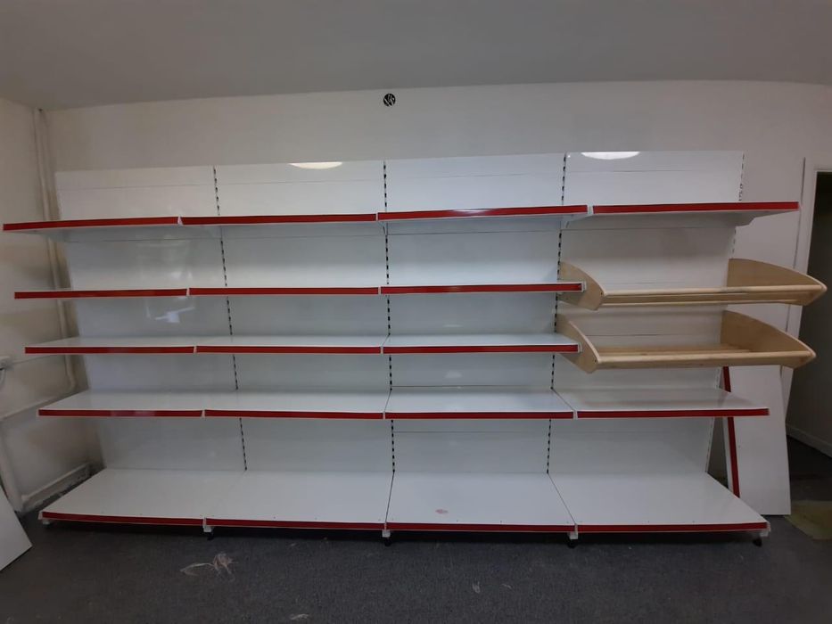 Стеллаж металлические полки для магазина под любой продукт прилавки