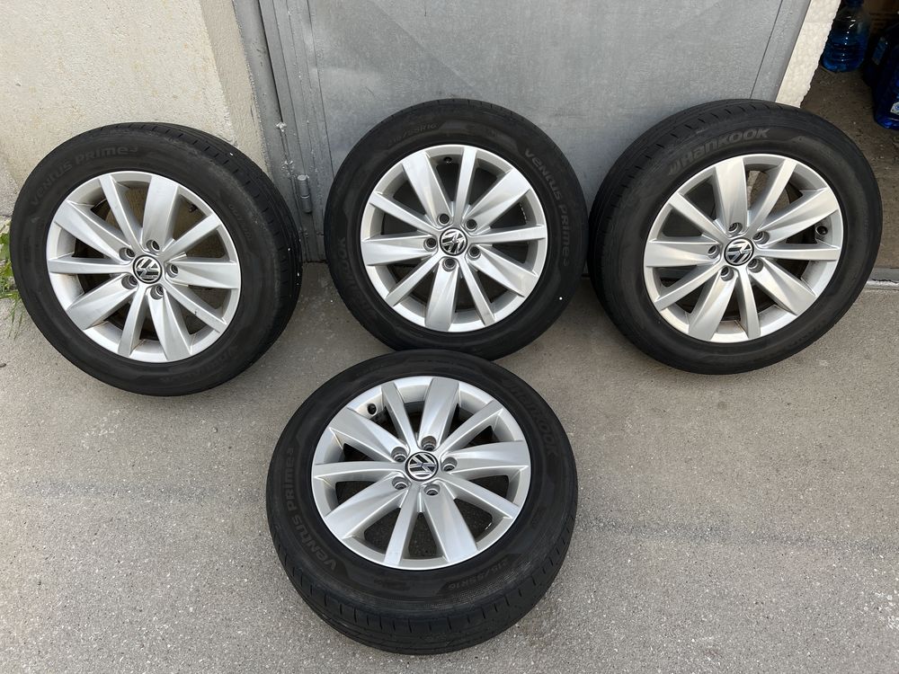 Jante VW Passat B7 - Perugia 16” cu anvelope Hankook