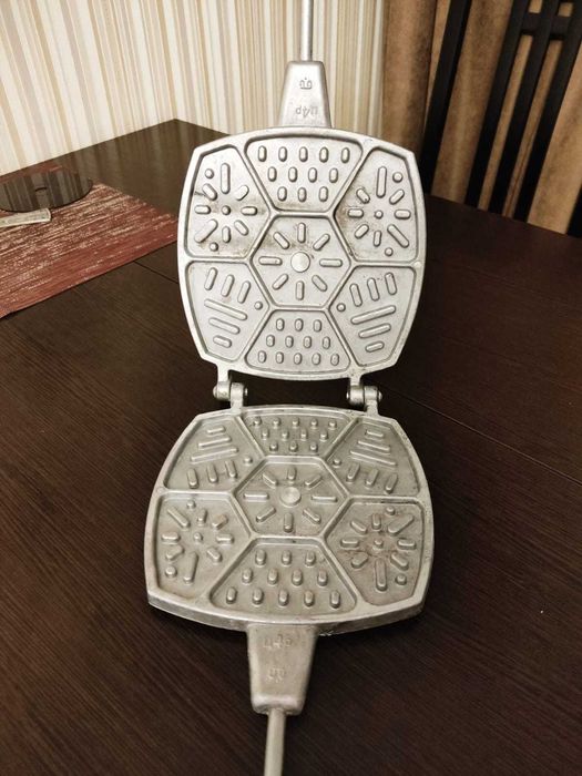 Вафельница советская аллюминевая