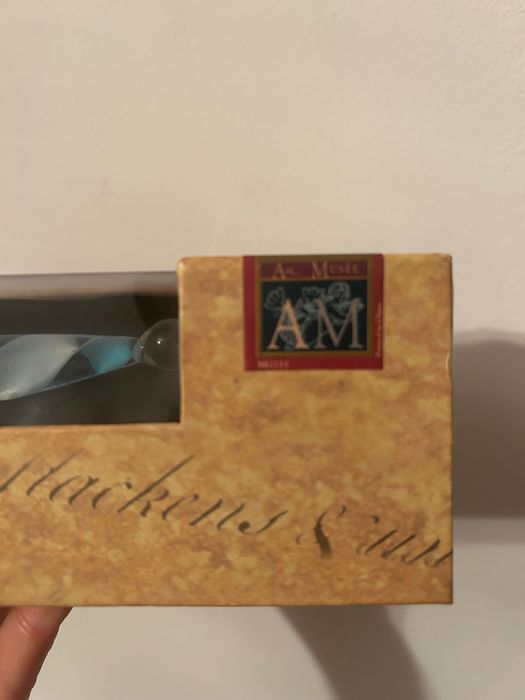 Stilou caligrafic sticlă venețiană– model rar MG111, colecție AM Musée