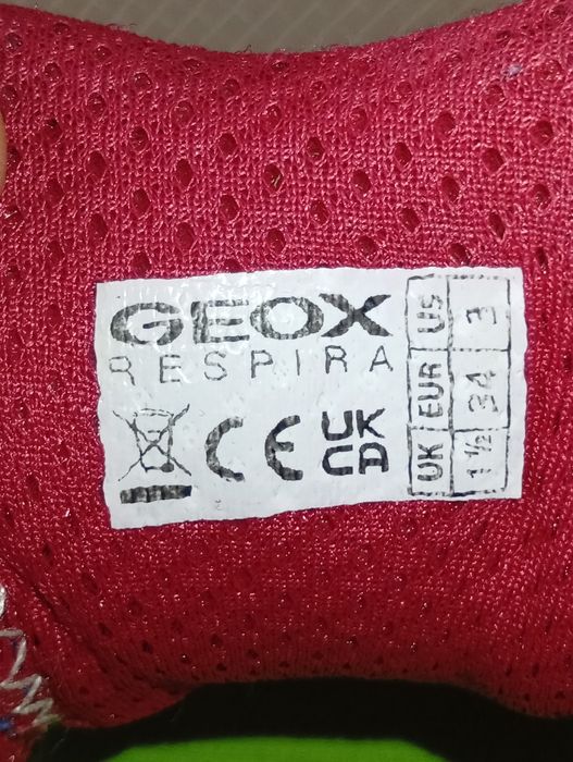 Светещи маратонки Geox, номер 34, цена 20лв