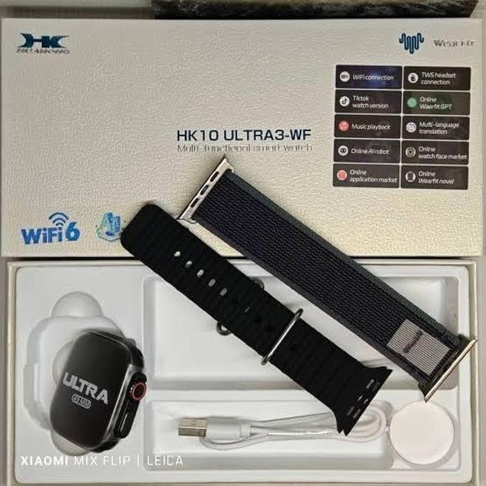 Smartwatch HK10 Ultra 3 - WF Gen 2 - WiFi