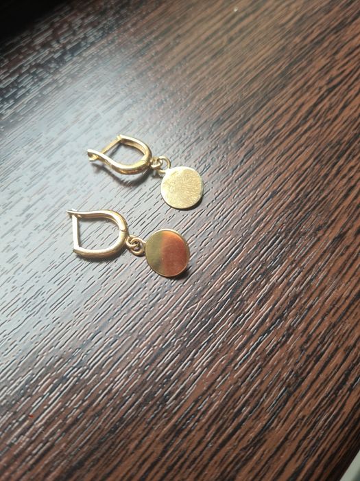 Vand cercei  aur 14 k