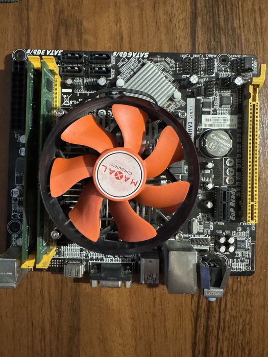 Материнская плата + процессор + оперативная память