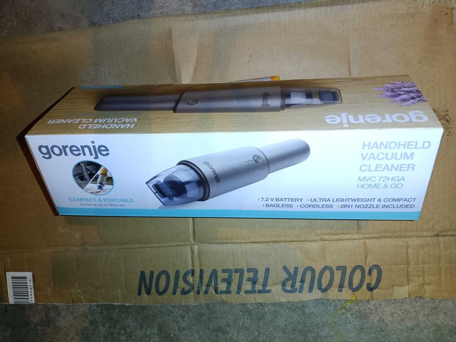 Оригинал безжична прахосмукачка Gorenje MVC72HGA - неразпечатвана