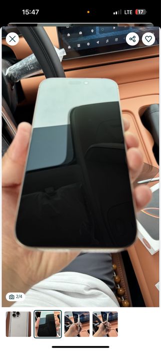 Iphone  16 pro max. 256 100%