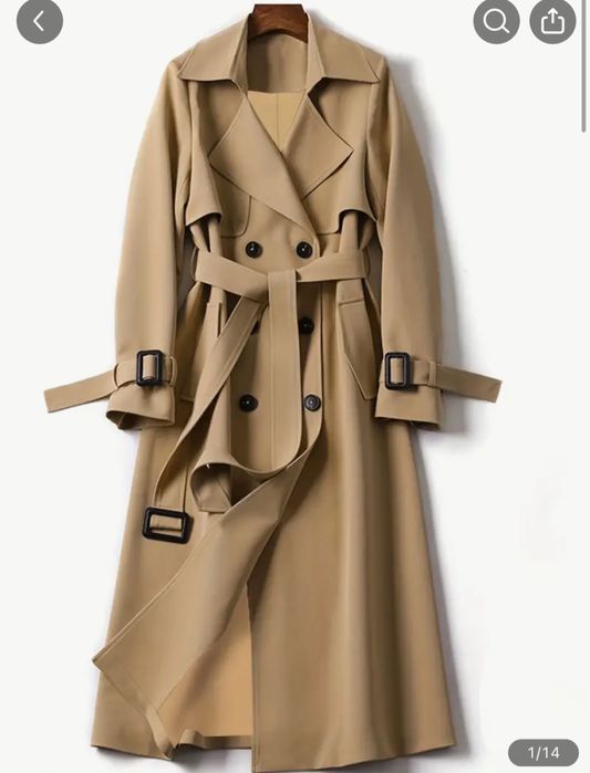 Стильный тренч б/у