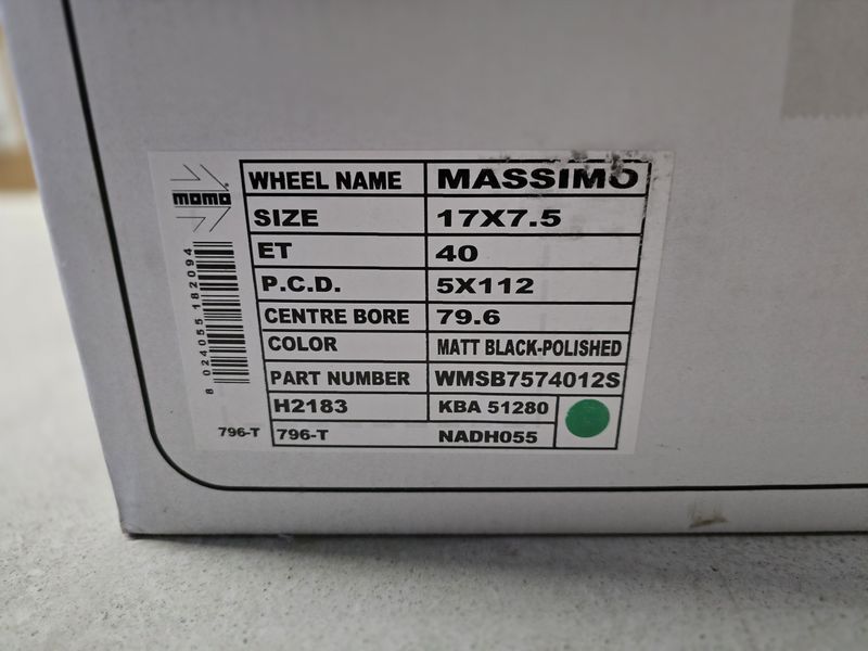 17цола 5x112 Vw Audi Mercedes Skoda Seat 5х112 Фолксваген 4бр