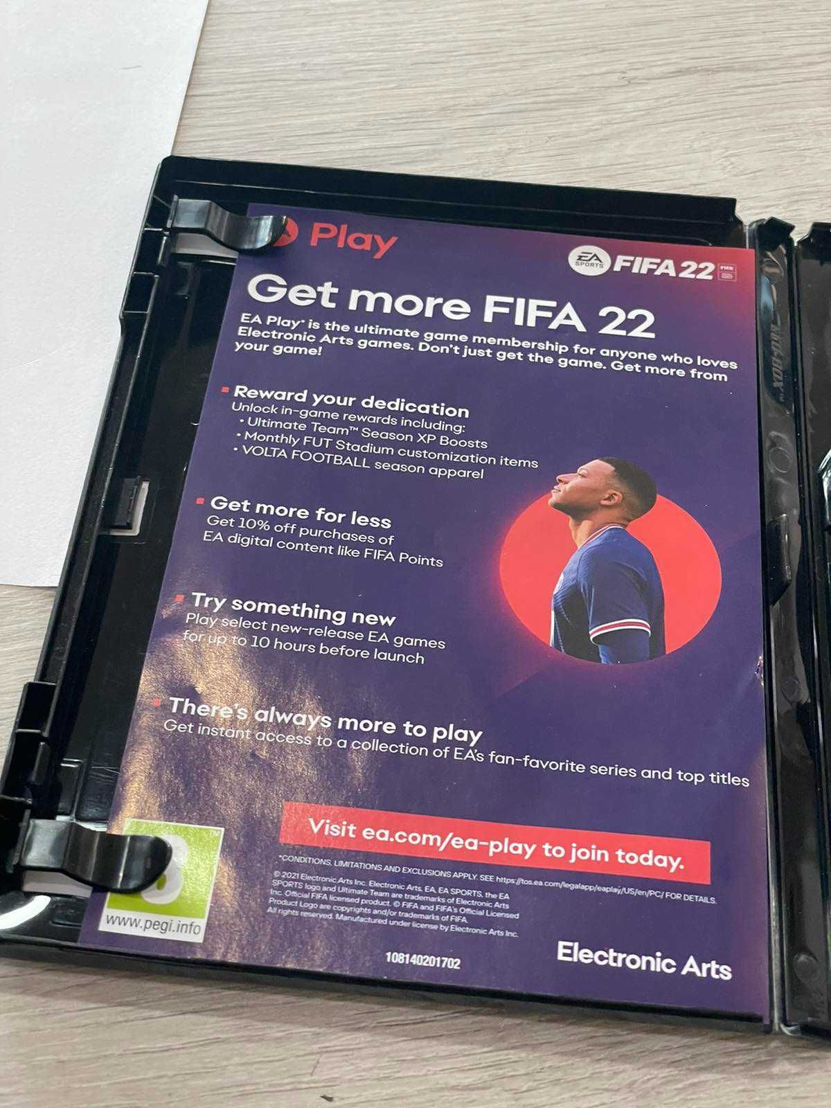 Продавам ФИФА 22 за PC