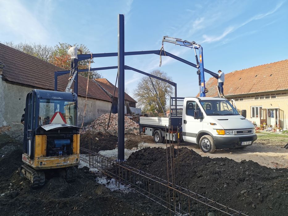 transport basculabil si macara