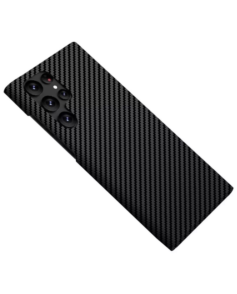 Samsung S22/S23/S24 PLUS ULTRA Husa Slim 0,15 Hard Case Imitati Carbon