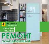 Ремонт профессиональный холодильников и морозильных ларей, СЦ Молния