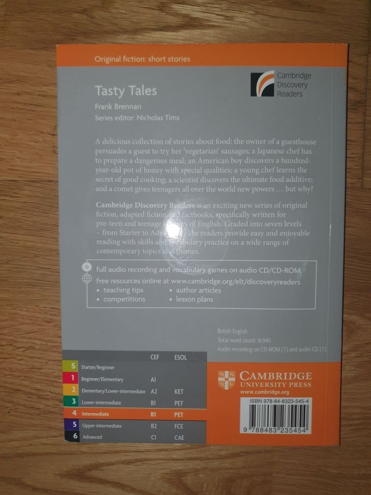 Tasty Tales Level 4 Intermediate, Paperback