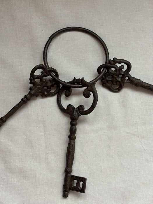 Декоративни винтидж ключове с халка