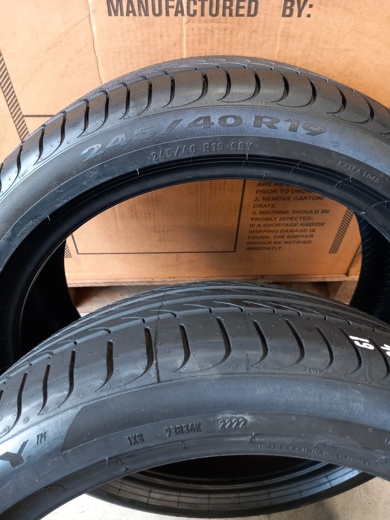 245/40R19 98Y-2бр.НОВИ.& 2бр.99% 275/35ZR19 100Y PIRELLI EXTRA LOAD