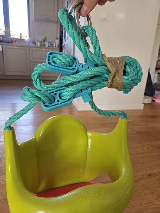 Leagan 2 in 1, cu sfoara, Smoby