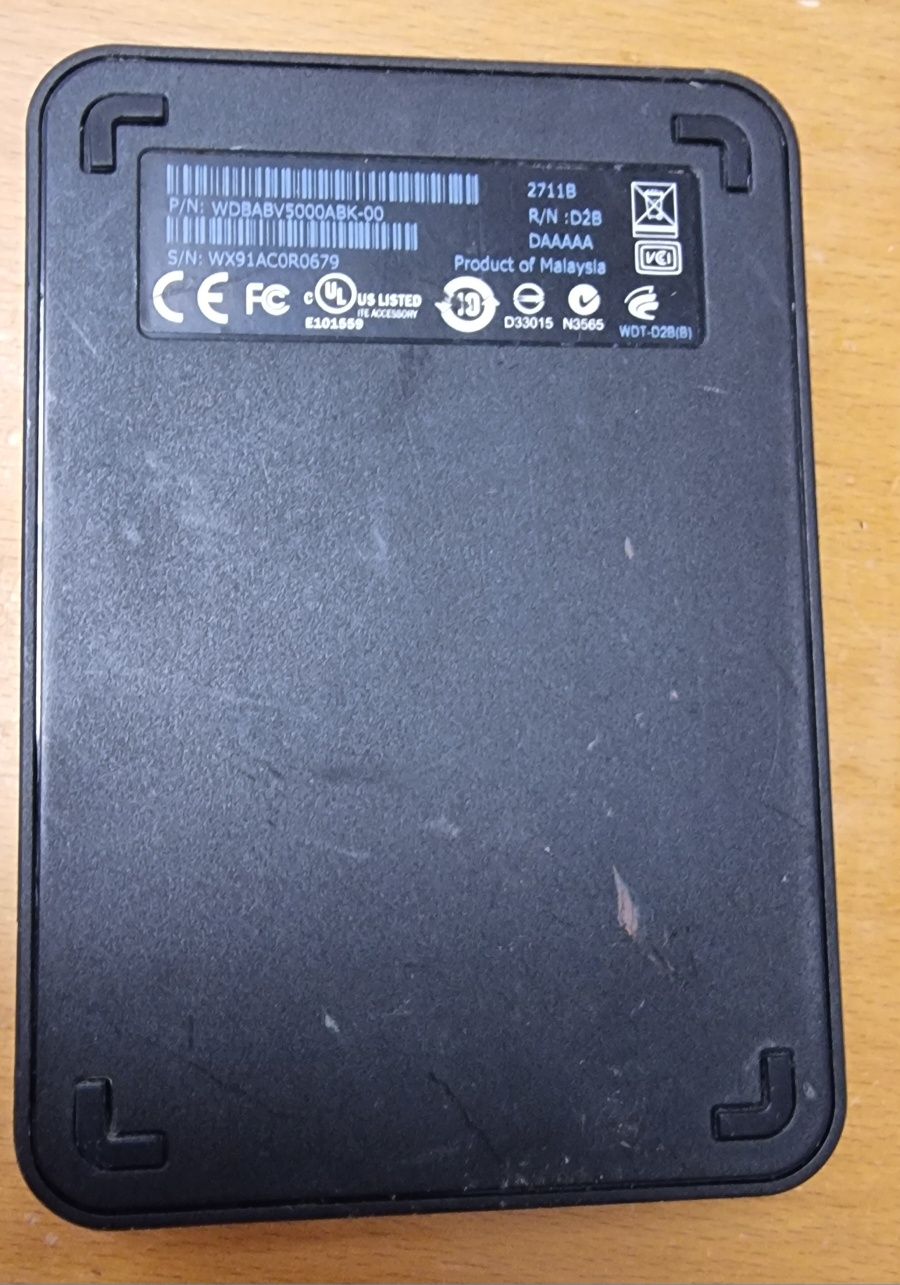Външен хард диск WD 500 гб