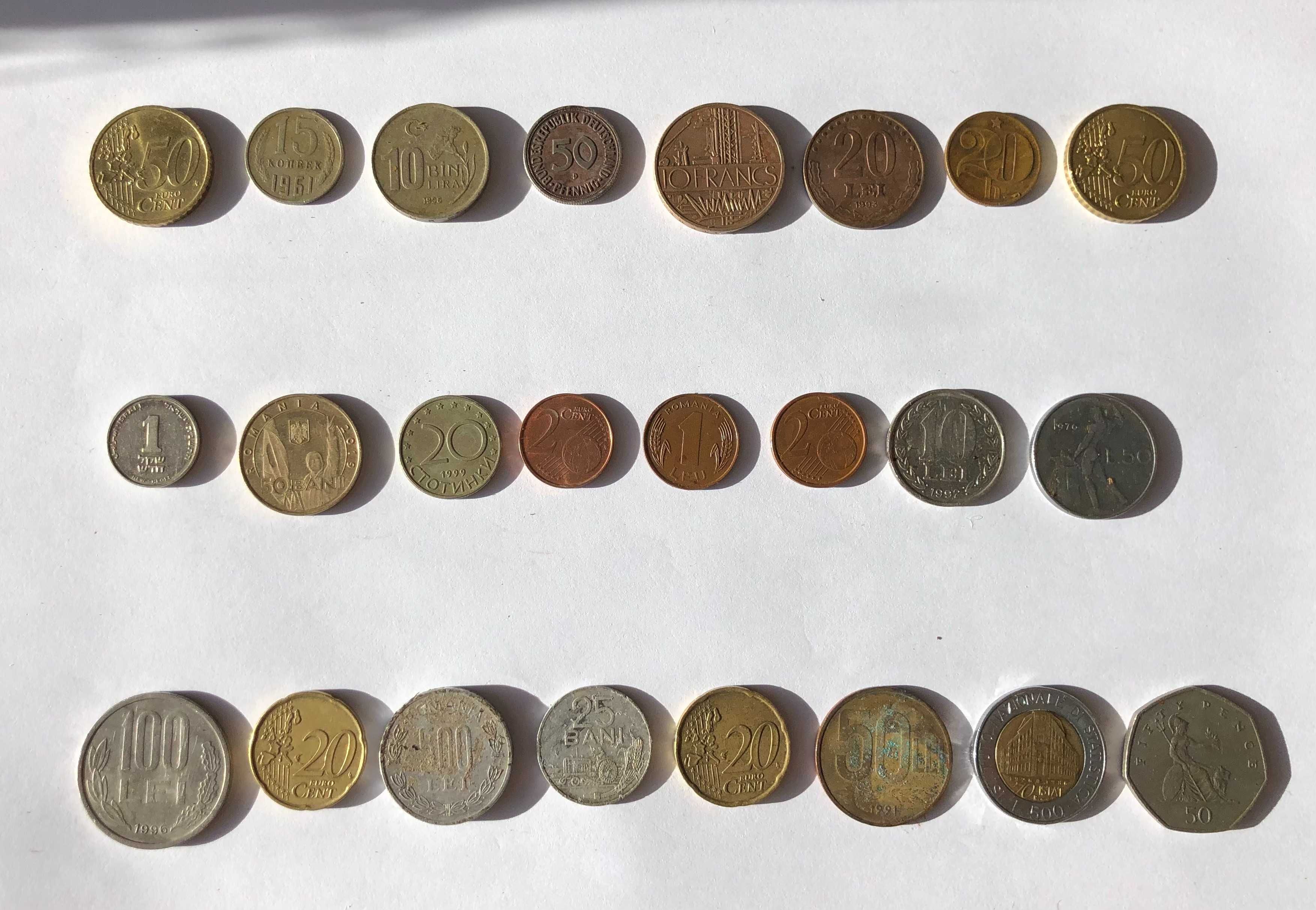 Vand colectie de monede vechi 1924-2016