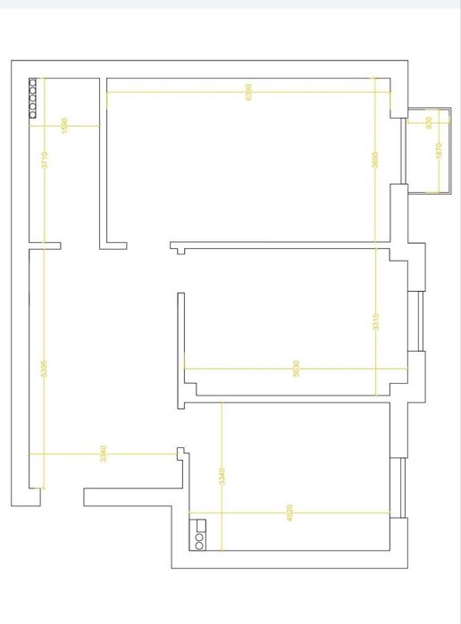 Шикарная 2 комнатная квартира Юнусабад 18 квартал