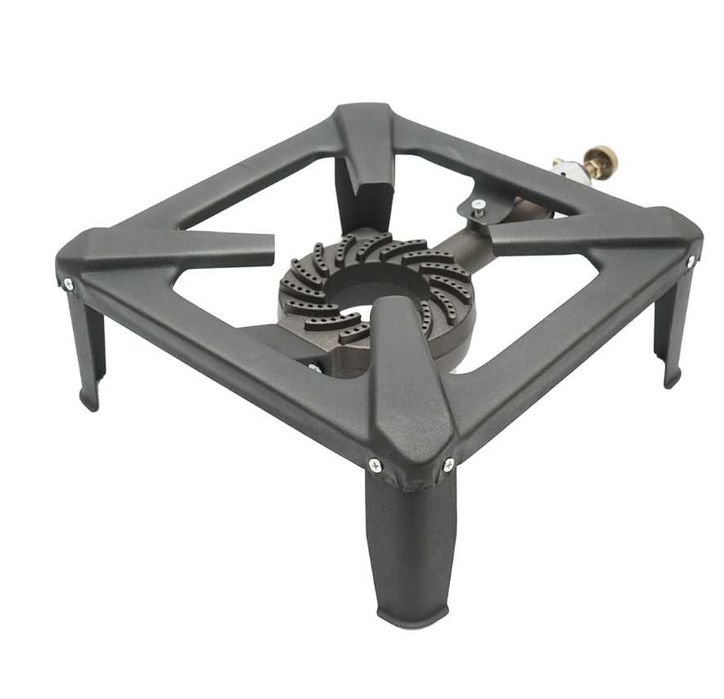 Pirostrie Arzator Ceaun Disc Oala 4 Picioare Fonta Gaz 30x30x12.5cm SV