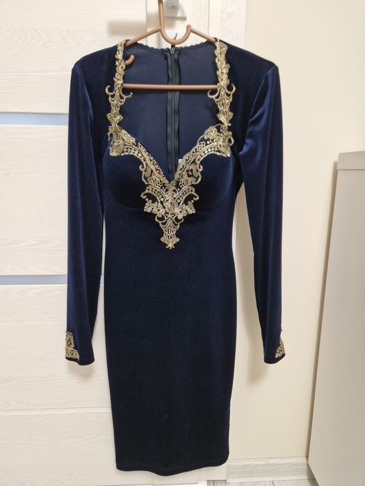 Rochie elegantă de catifea