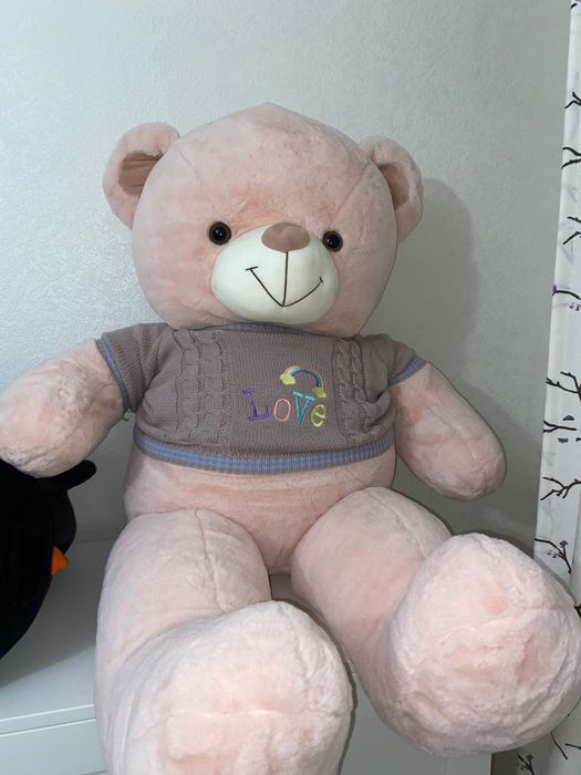 Большая, мягкая мишка