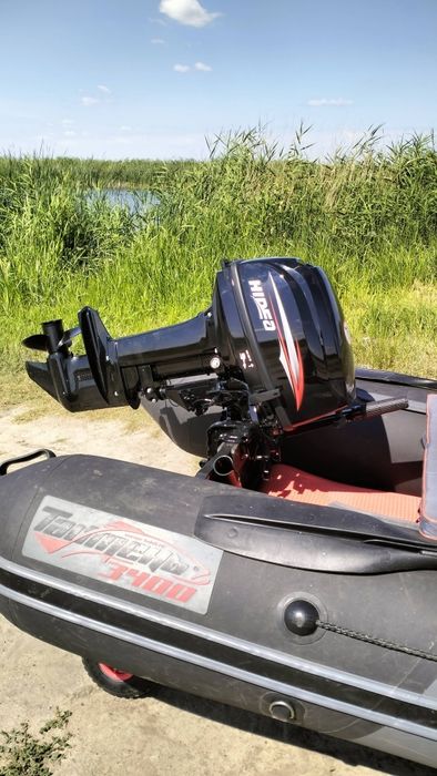 Лодочный мотор hidea 9.9 pro в идеальном состоянии