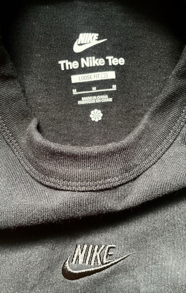 Оригинална мъжка памучна тениска The Nike Tee Loose Fit размер М