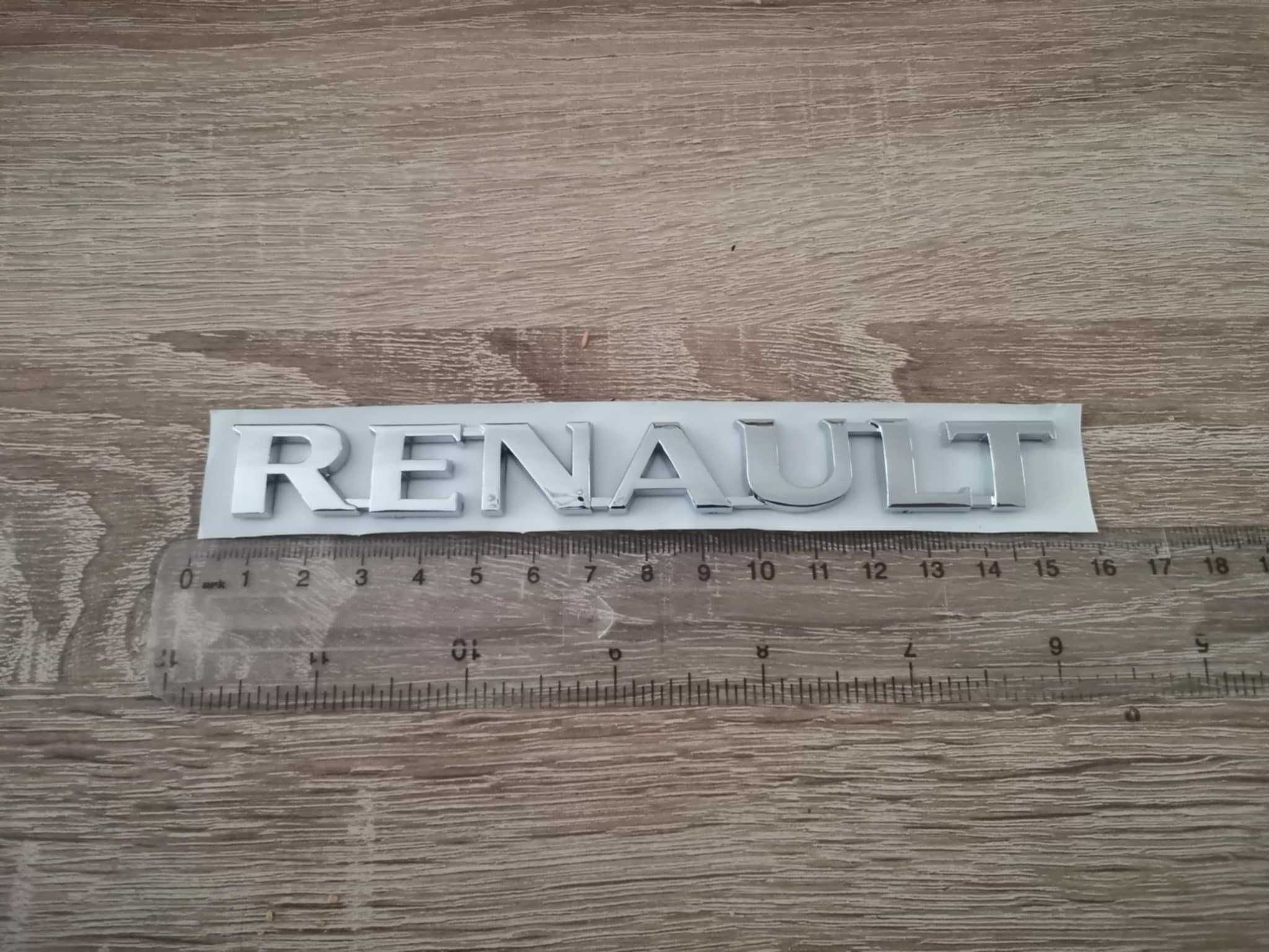 Емблема надпис Renault нов стил