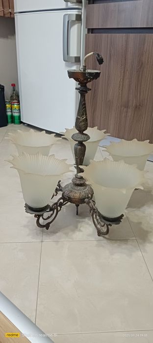 Ретро полилей - 5 крушки