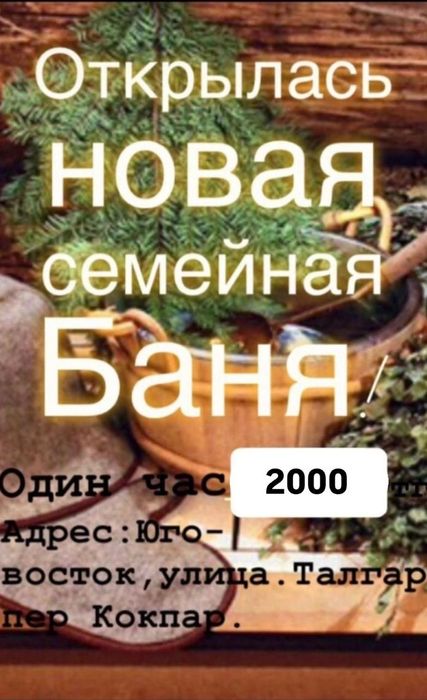 Баня на дровах семейная