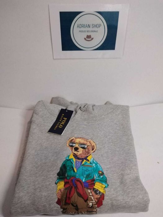 Hanorac Polo Bear Fleece M - Negociabil - 100% Nou