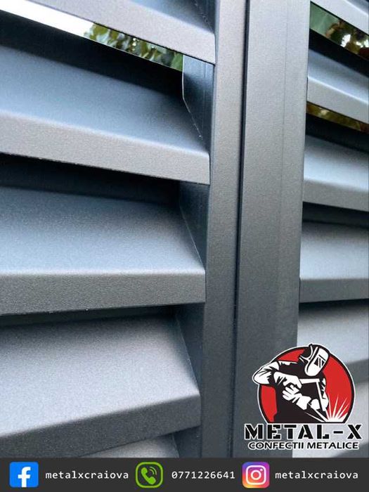 Fabrica de Porti, balustrade, garduri, pergole,  metalice moderne