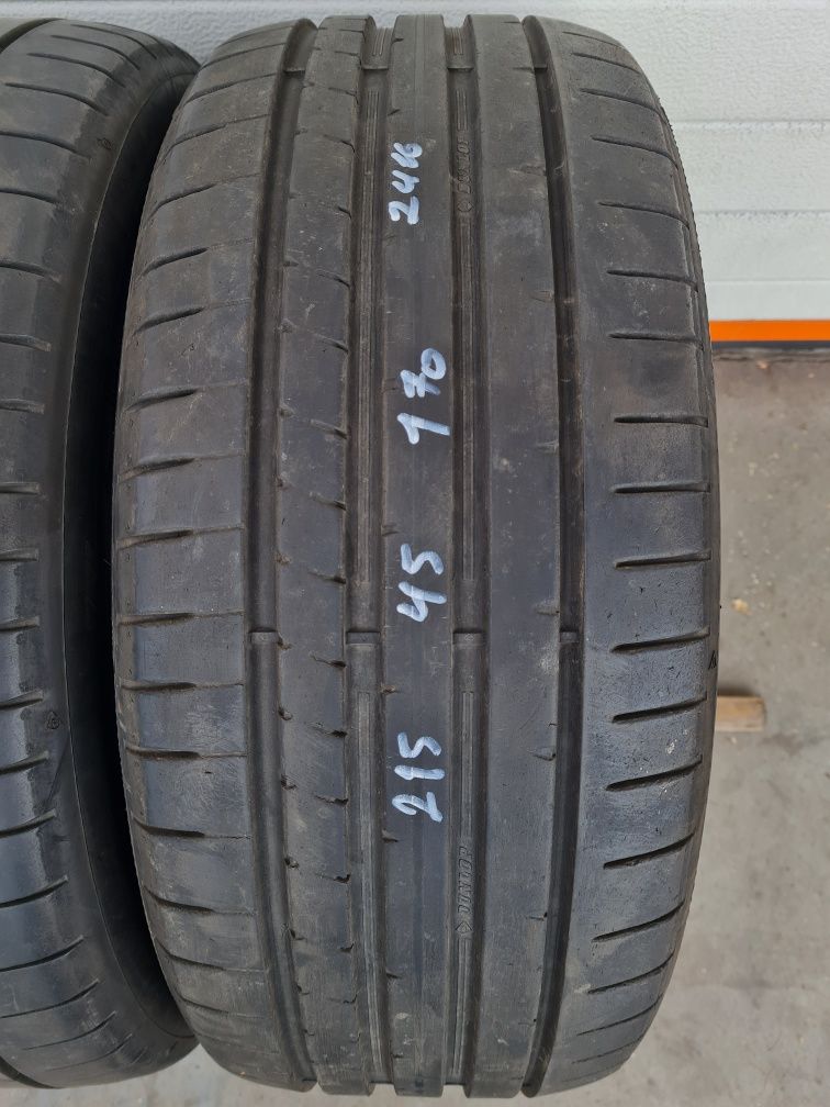 Летни гуми 4 броя DONLOP SportMaxx RT2 215 45 R17 дот 2416