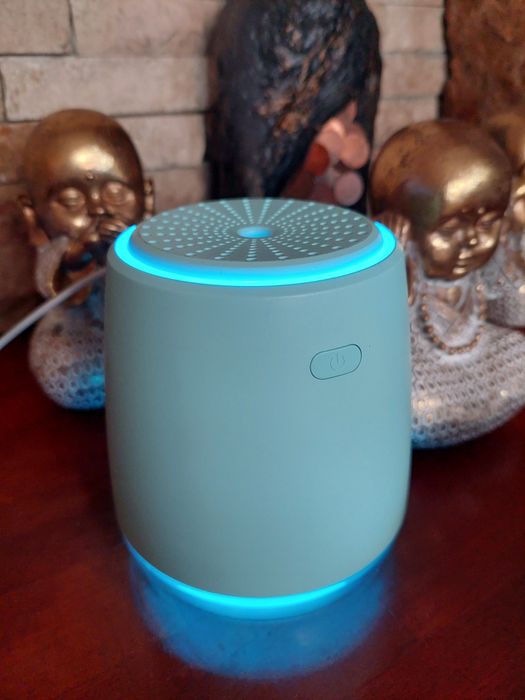 Difuzor aromaterapie cu abur, cu led color