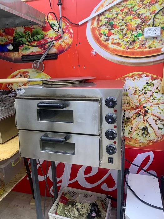 пицца печка двойной печка для бугерга