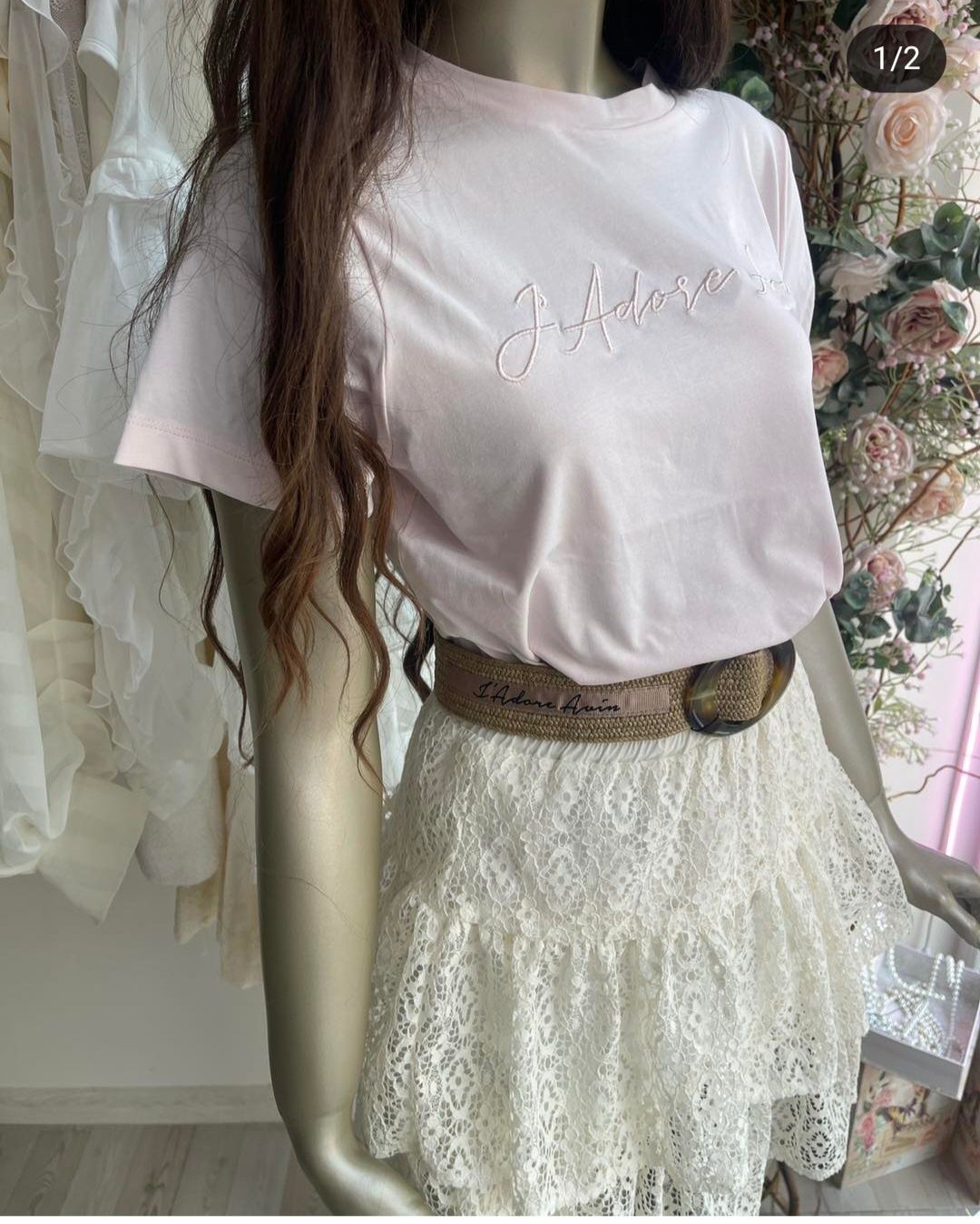 Авин/Avin / Christine fashion тениска с принт нова