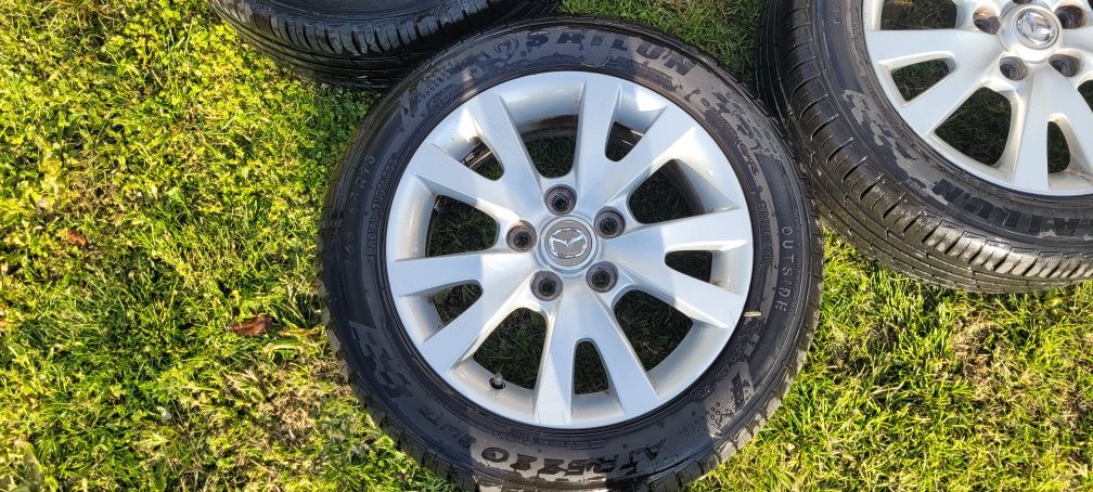 Джанти с летни гуми от Mazda3