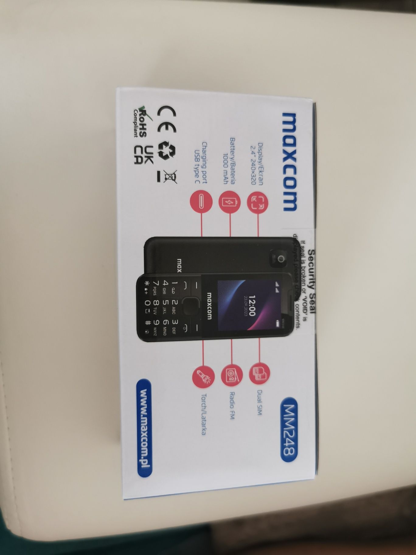 Telefon Maxcom mm248