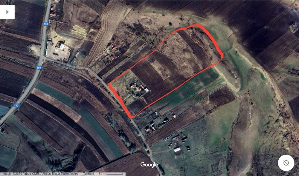 Vand casa unifamiliala cu 4,80 ha in Viișoara