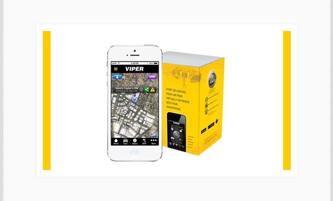 Alarma auto Viper Smart Start digital + Viper sistem confort